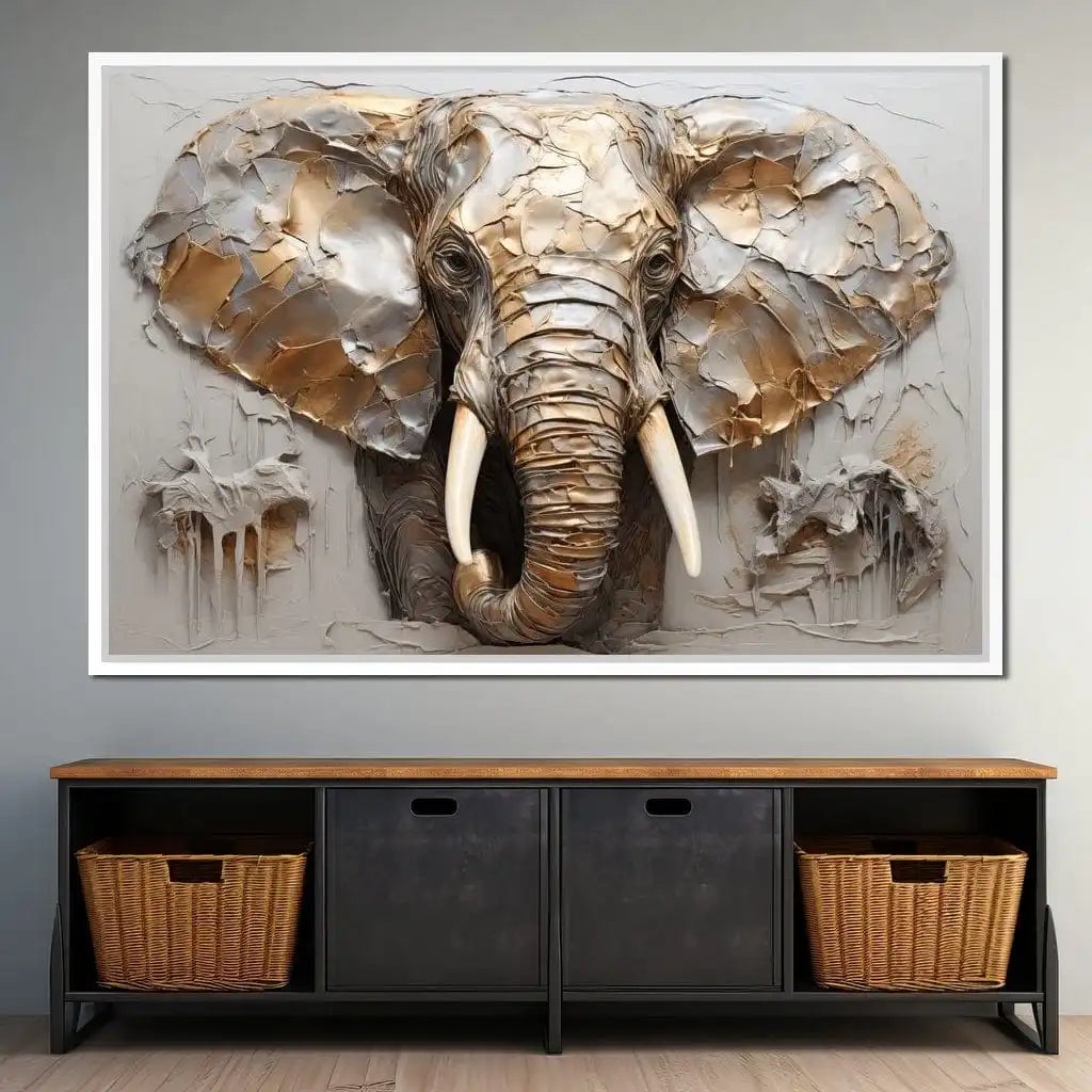 toile éléphant