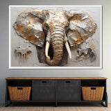 toile éléphant