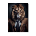 tableau lion costume