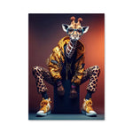 tableau girafe fun