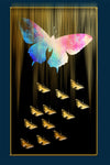 tableau peinture papillon
