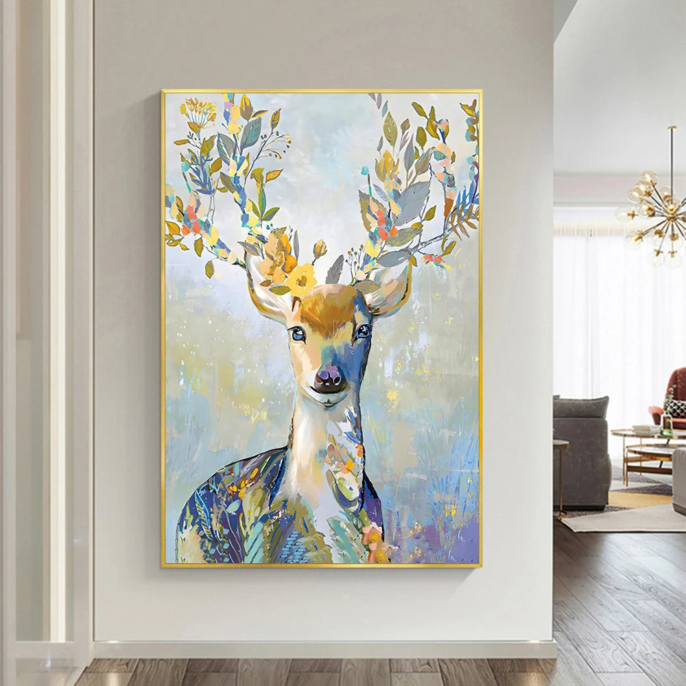 tableau de cerf
