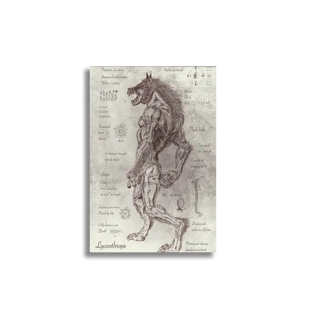 loup garou tableau