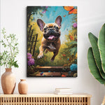 tableau décoratif chien