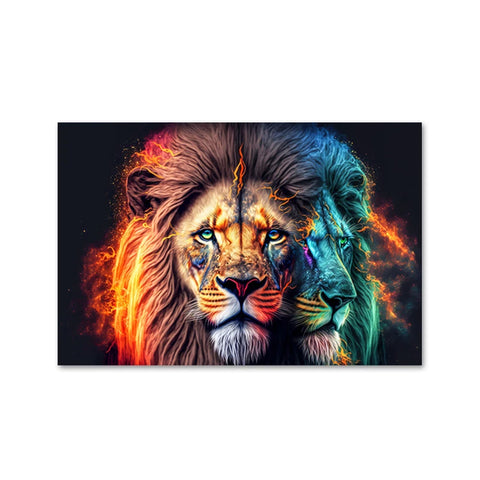 toile lion