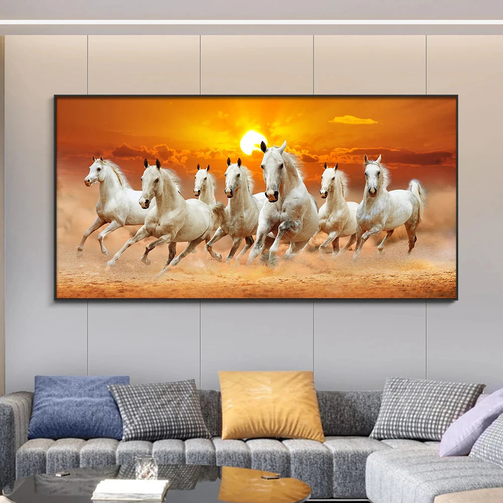 chevaux tableau