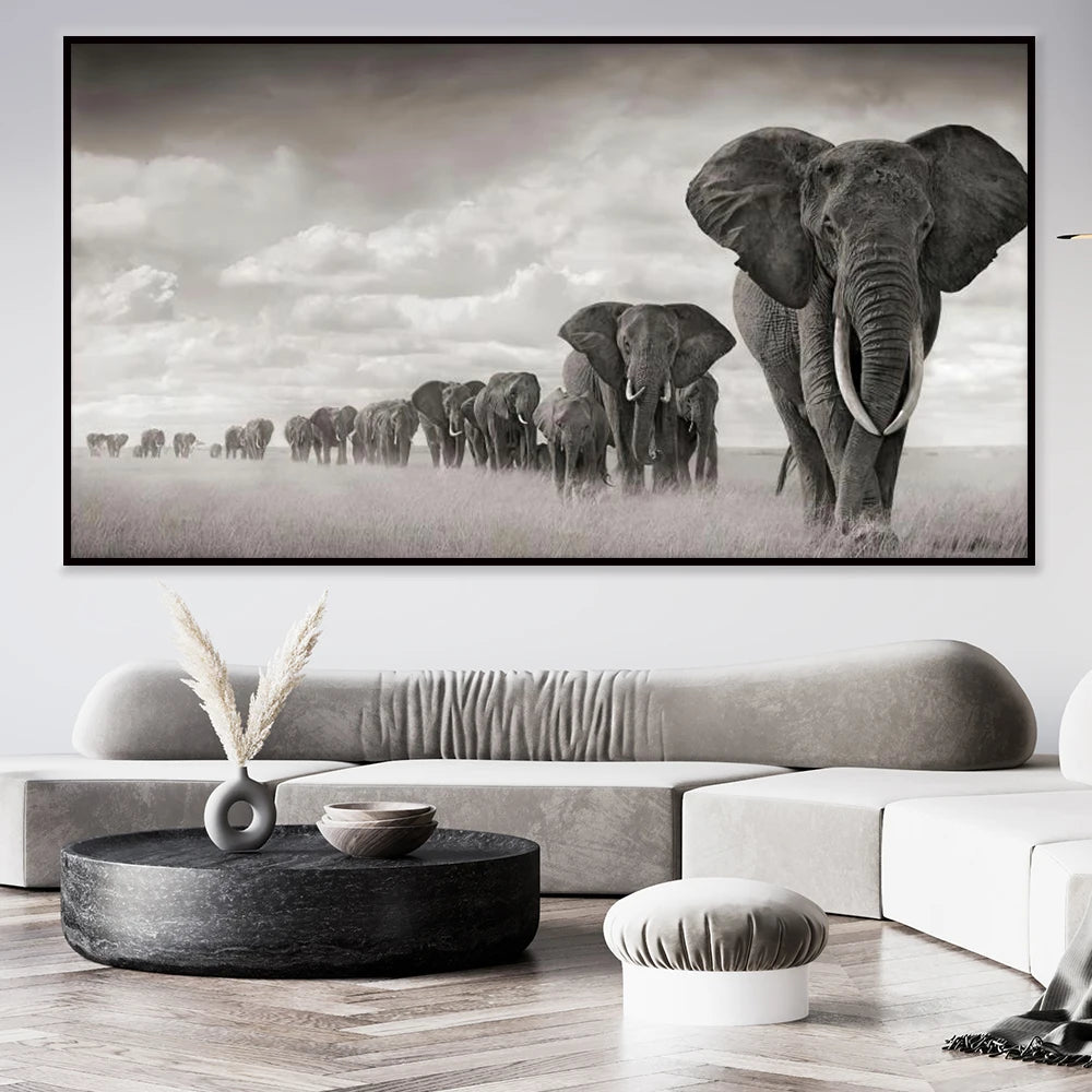 tableau éléphant