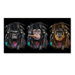 tableau trois singes