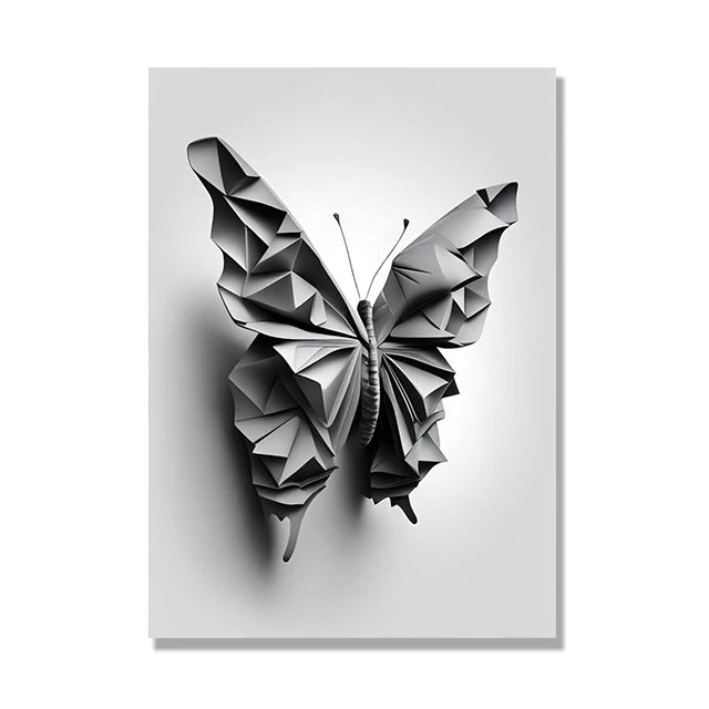 tableau papillon papier