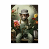 tableau toile singe
