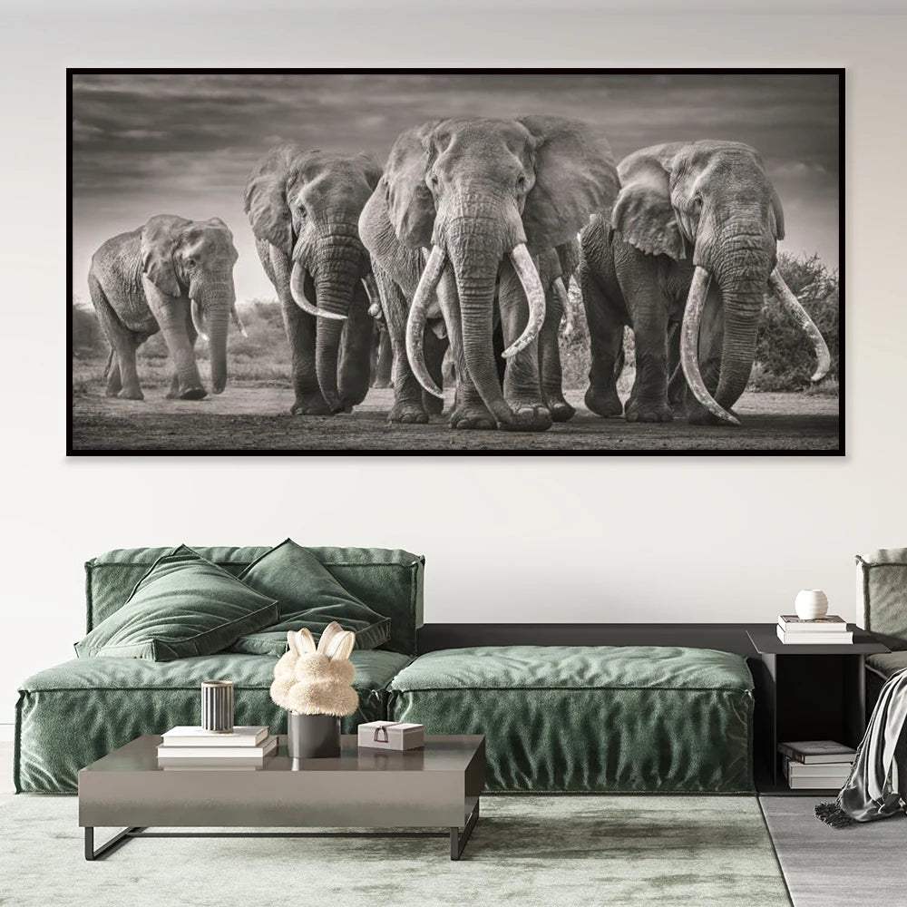 tableau éléphant