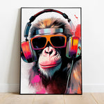tableau singe