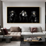 tableau pour singes