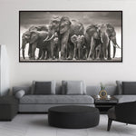 tableau d'éléphant