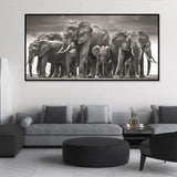 tableau d'éléphant