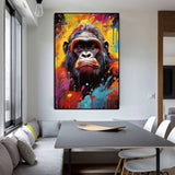 tableau singe pop art