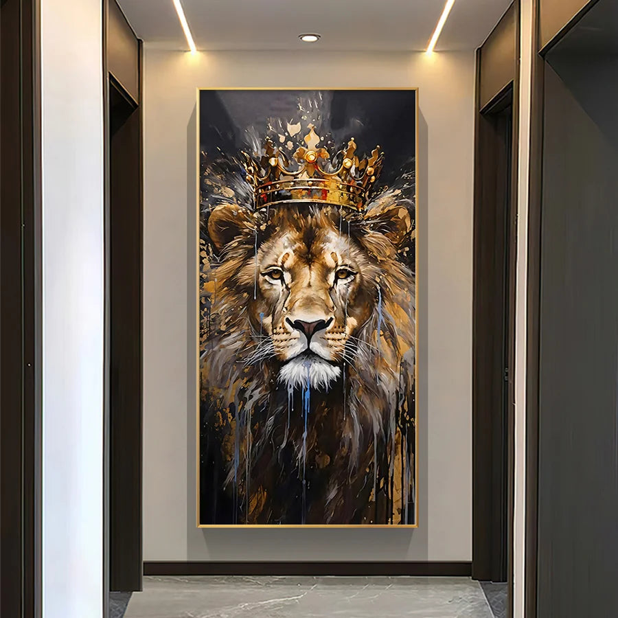 tableau du roi lion