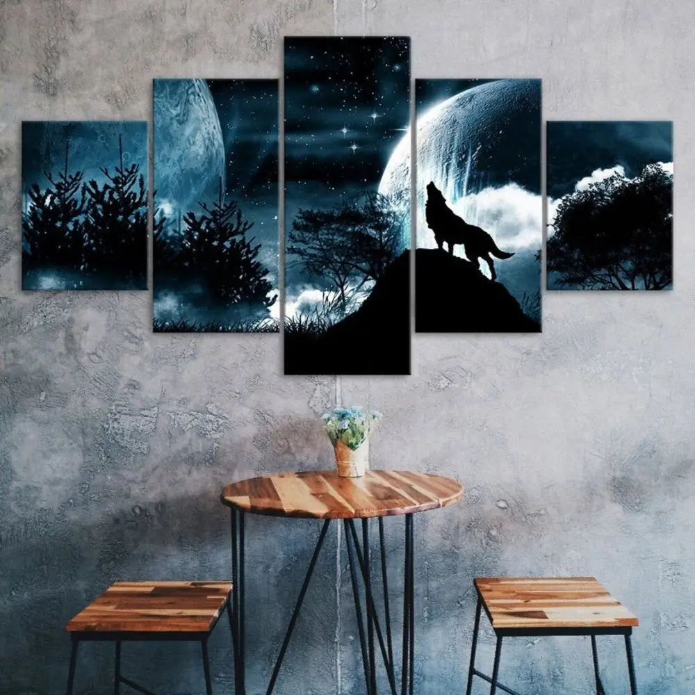 tableau loup