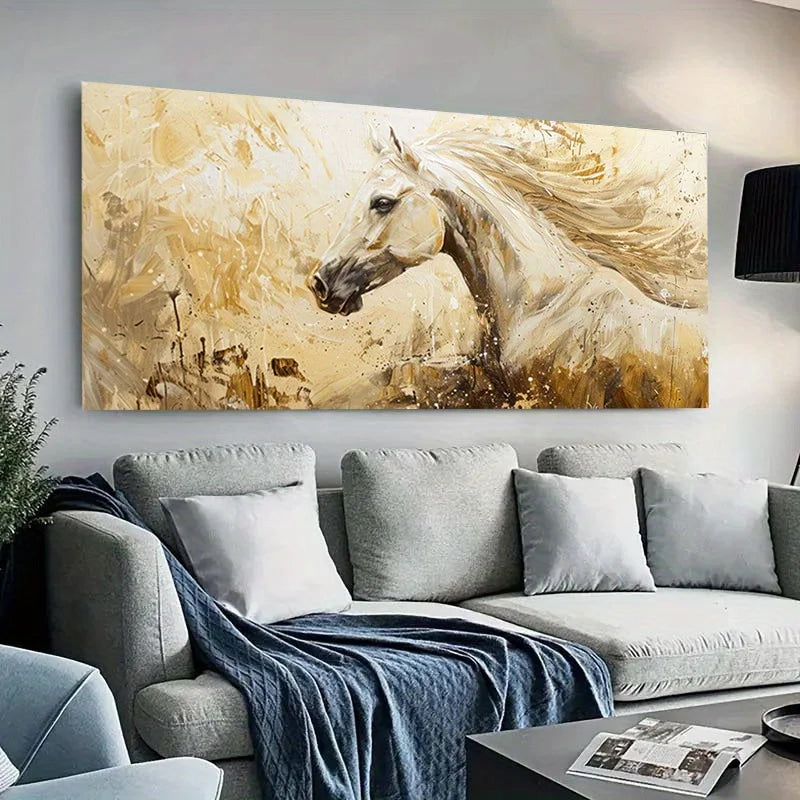 peinture tableau cheval