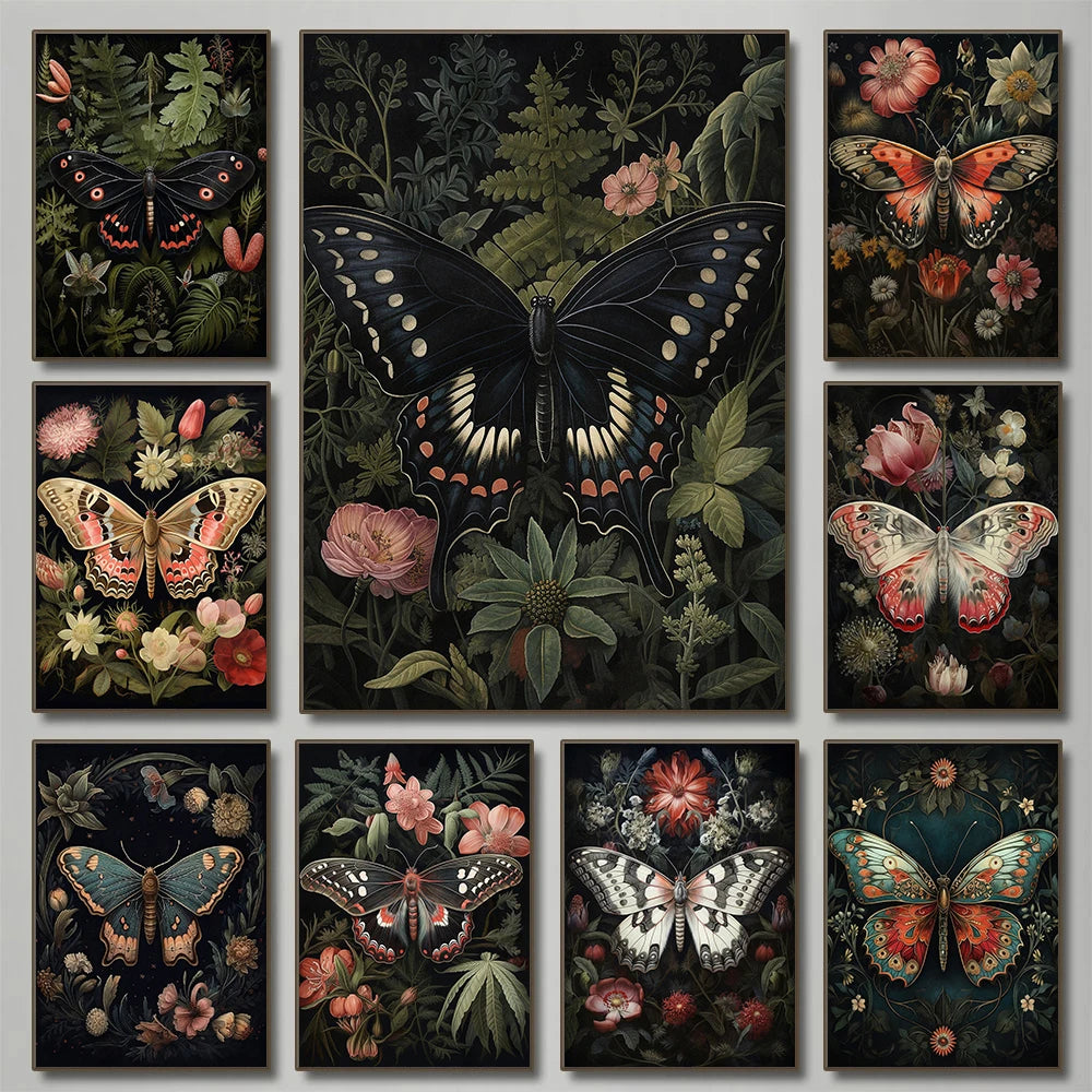 tableau deco papillon