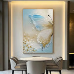 tableau relief papillon