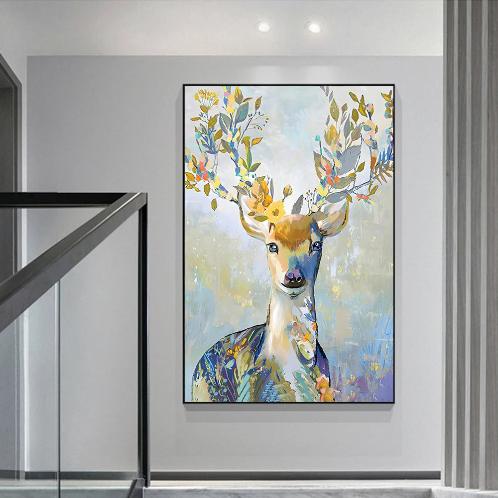 tableau cerf