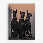 photo chien tableau