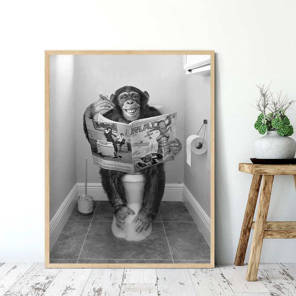 tableau singe