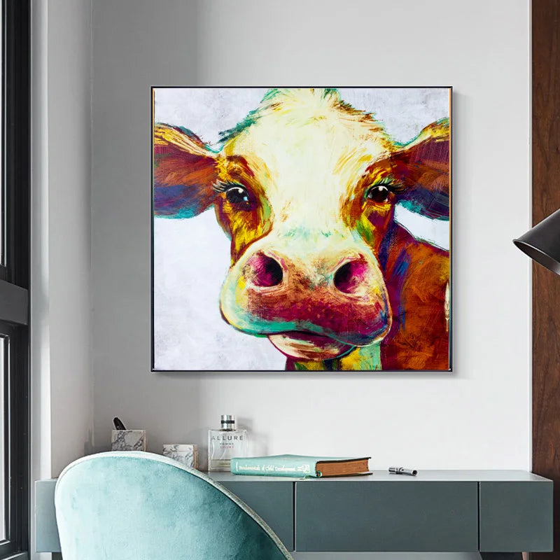 tableau vache